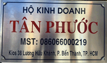 Cắt - Khắc Chữ Kỹ Thuật Laser - Hộ Kinh Doanh Tân Phước