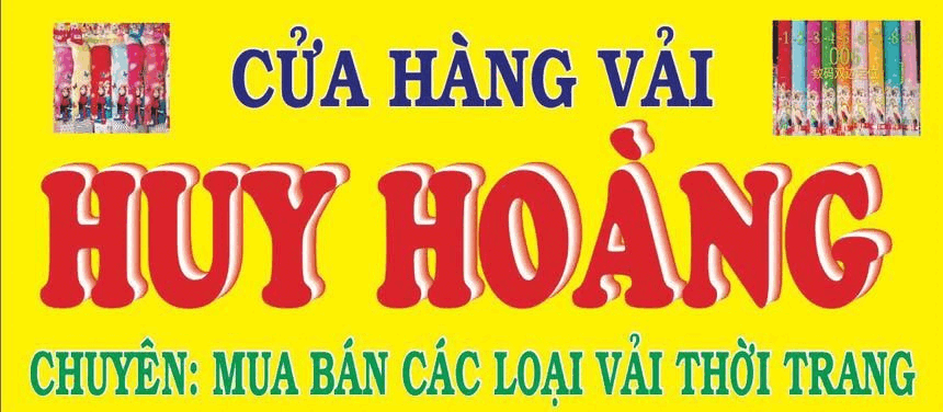 Vải Huy Hoàng - Hộ Kinh Doanh Cửa Hàng Vải Huy Hoàng